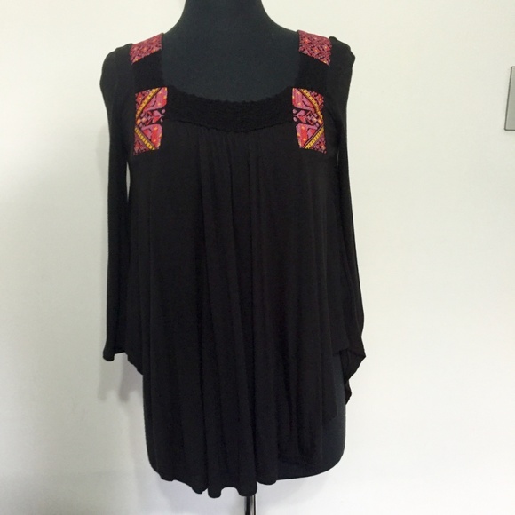 Free People Tops - Free People black boho top